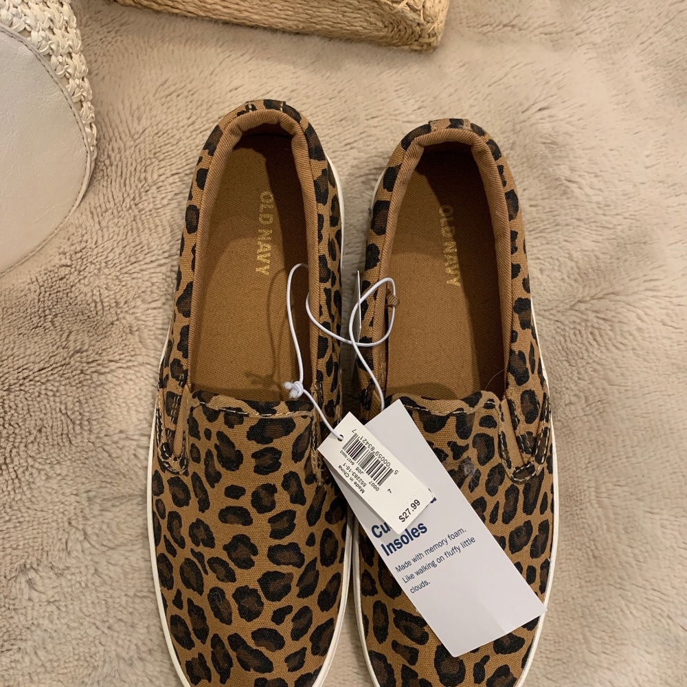 Leopard Slide On